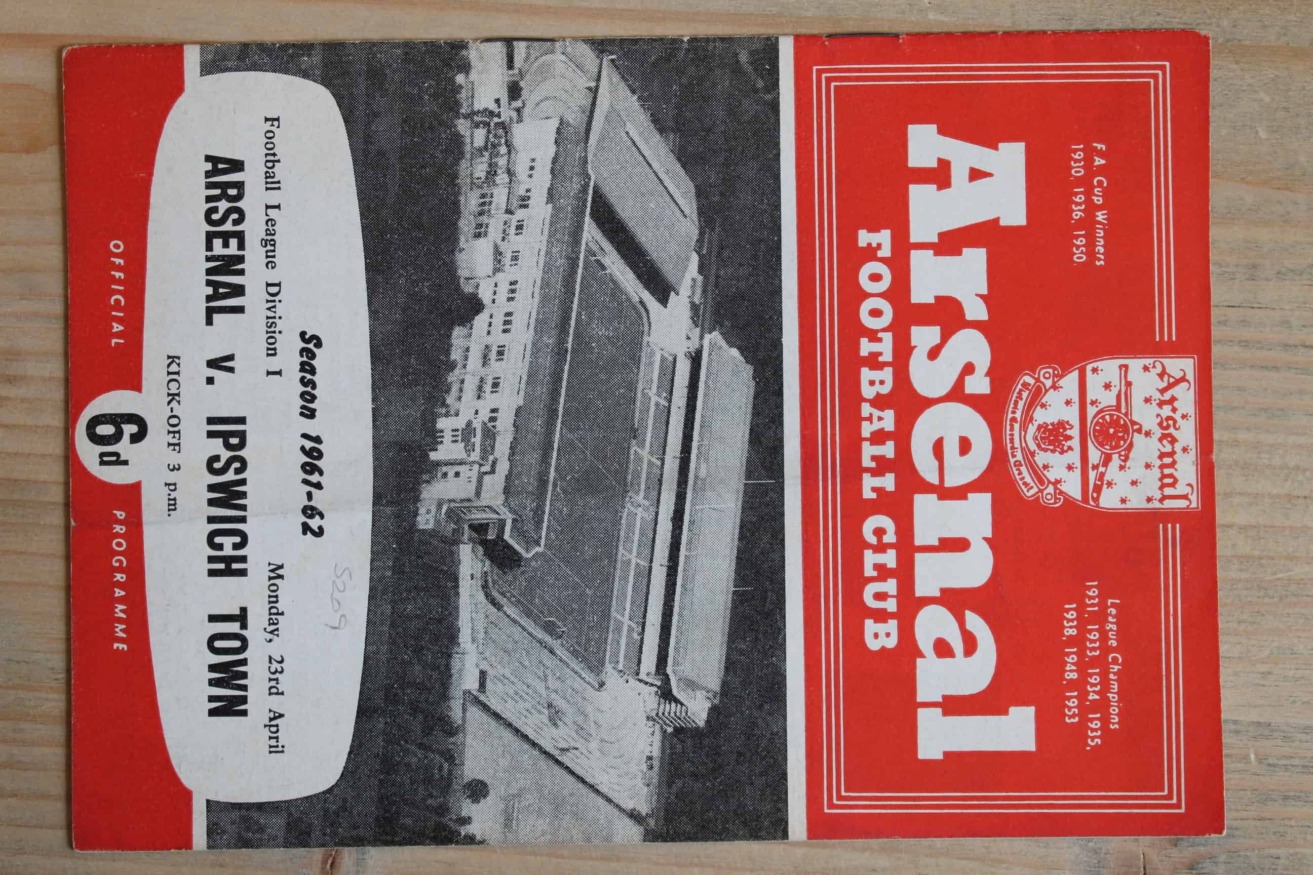 Arsenal FC v Ipswich Town FC